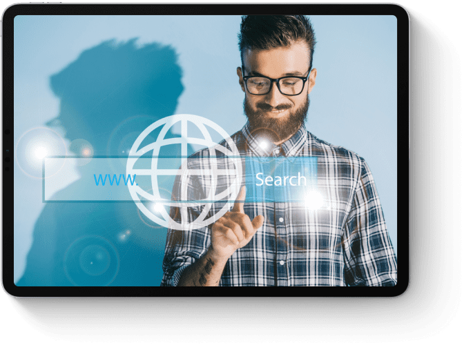 hero - ipad on page seo