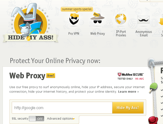 Hide-my-Ass-Proxy