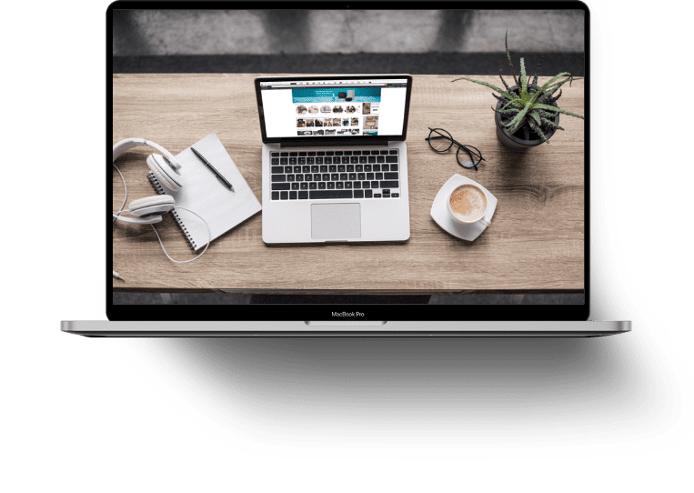img - top-view-laptop-standing-modern-workplace-amazon-website-screen